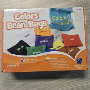 New Educational Insights Colors Beanbags - Learning Toy - Pre-K+